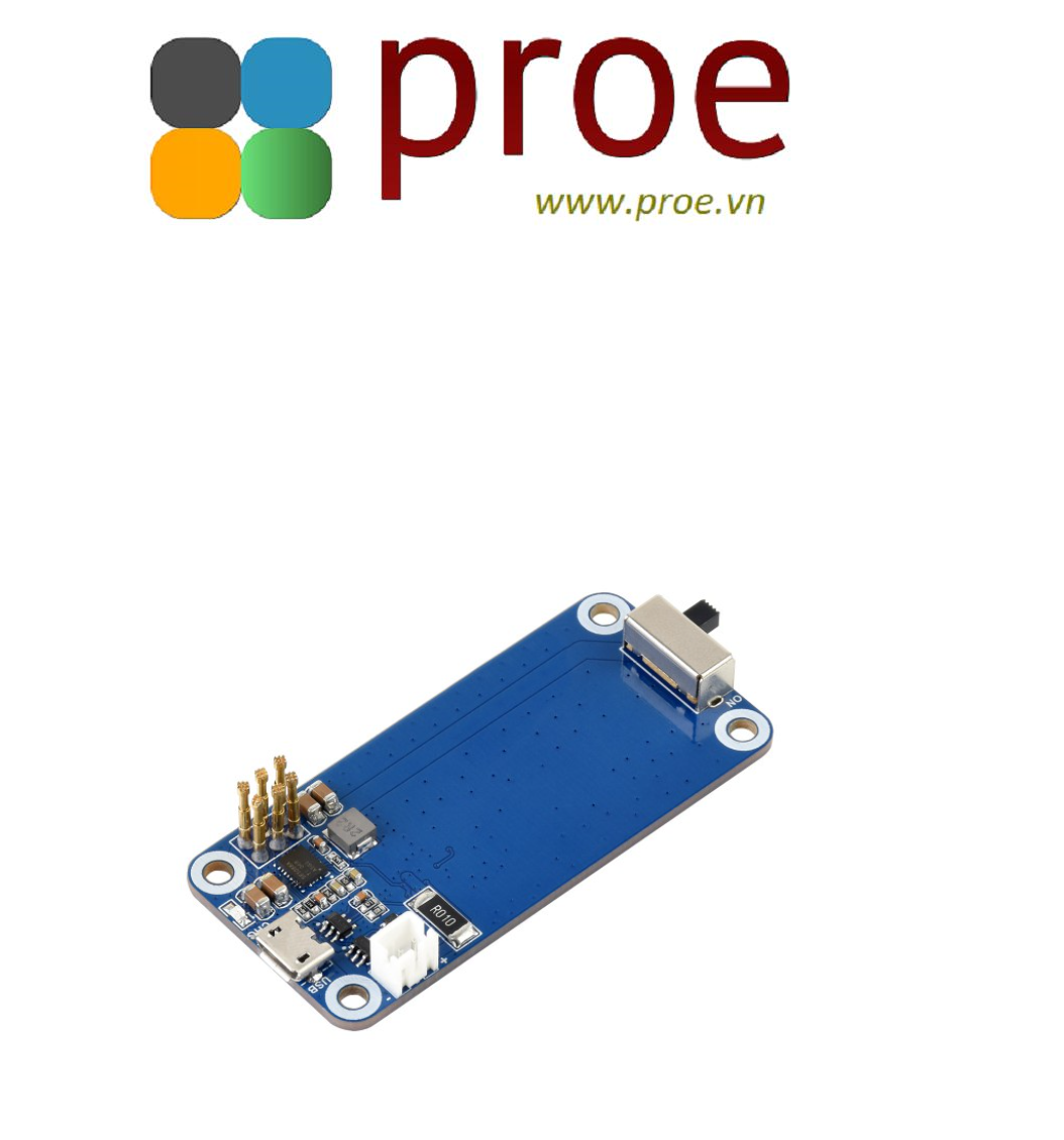 Uninterruptible Power Supply UPS HAT For Raspberry Pi Zero, Stable 5V ...