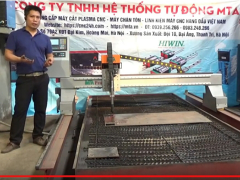 Video Giới thiệu về máy CNC Plasma model MTA pro-1530S