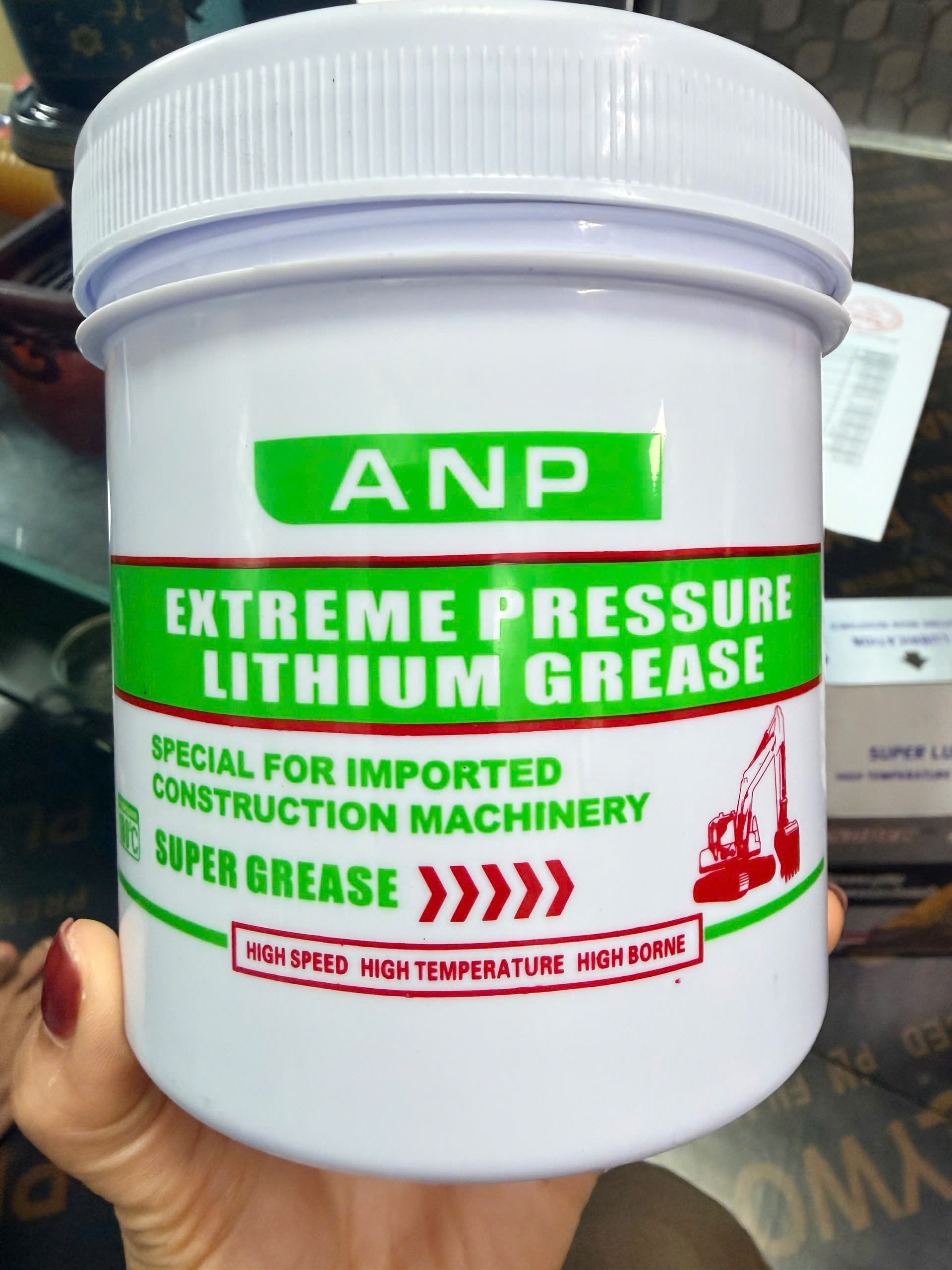 Mỡ Lon ANP 180 Độ – Lon 1kg, Thùng 12 Lon | Giải Pháp Bôi Trơn Hiệu Quả Cho Máy Móc Công Nghiệp