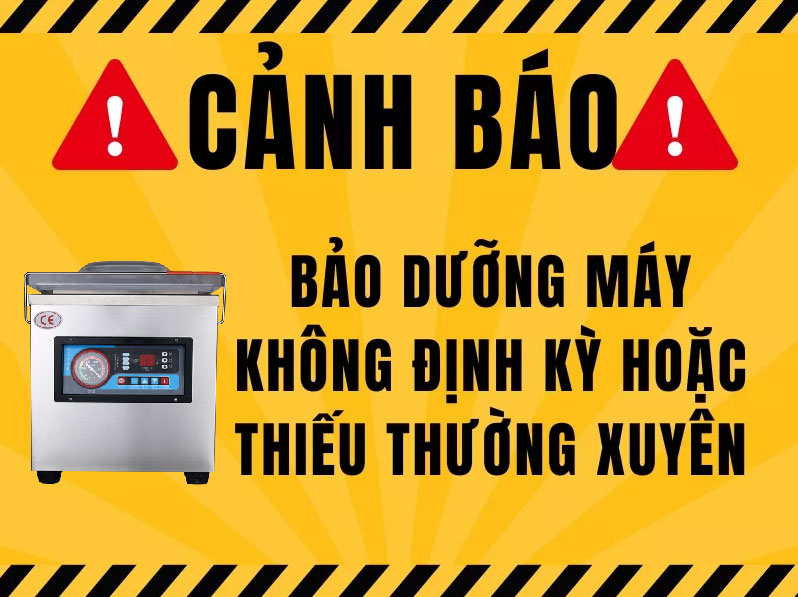 Bảo dưỡng máy hút chân không định kỳ