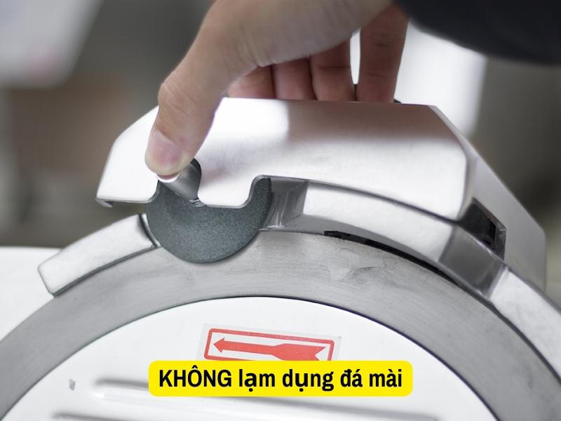 Không lạm dụng đá mài