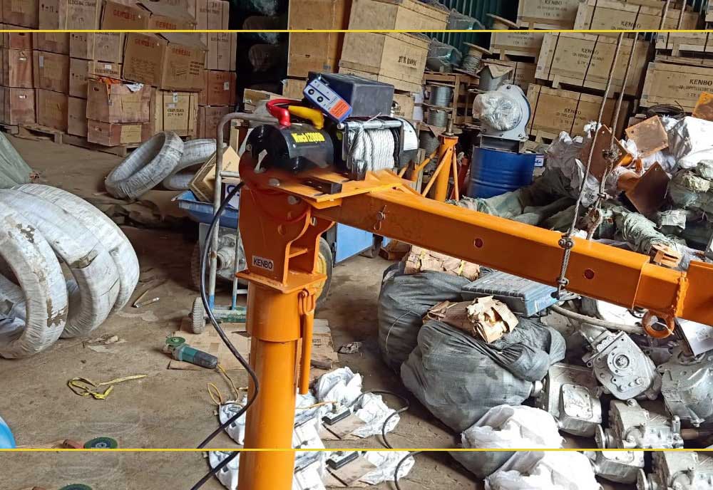 Khung cẩu gắn thùng ô tô