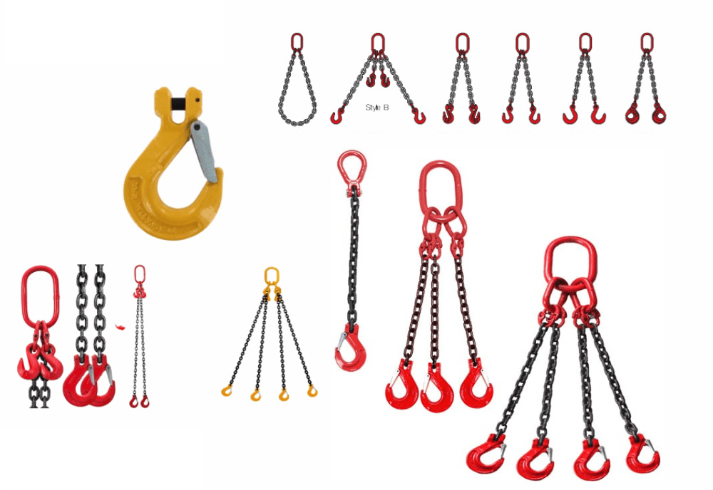 Lắp đặt sling đúng theo yêu cầu của nhà sản xuất