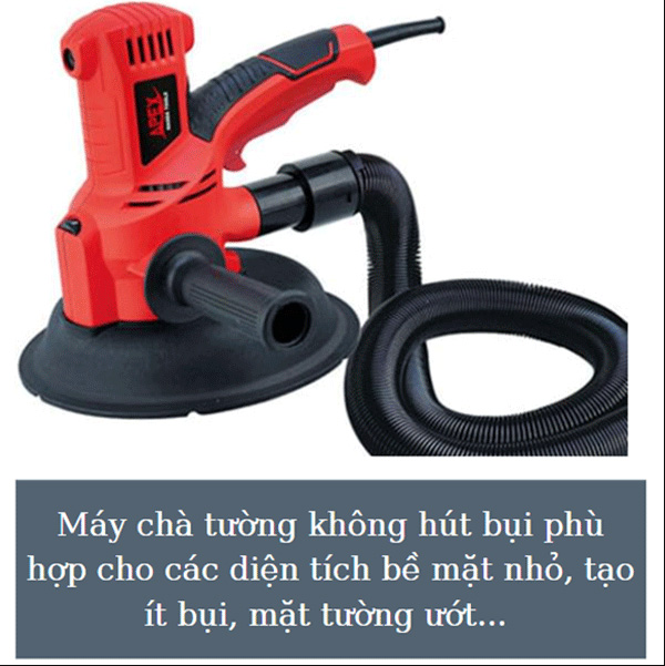 Máy chà nhám tường không hút bụi 