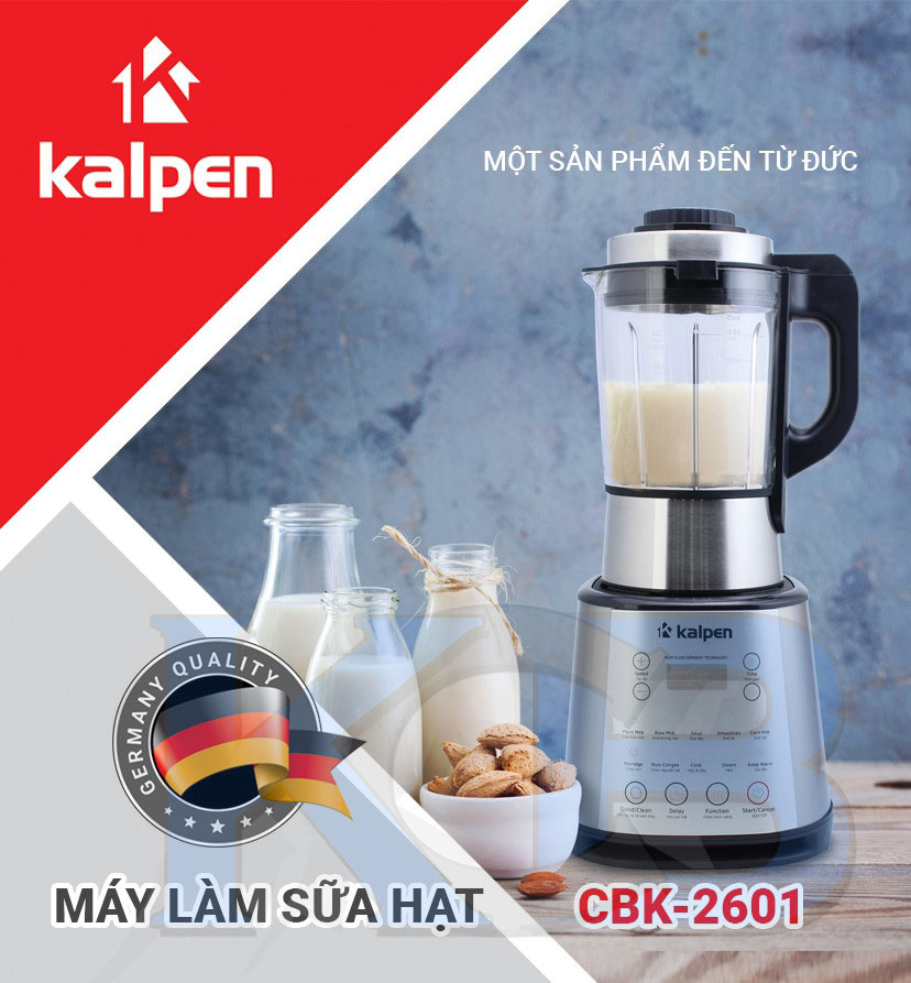Máy làm sữa hạt Kalpen phù hợp với mọi nhu cầu