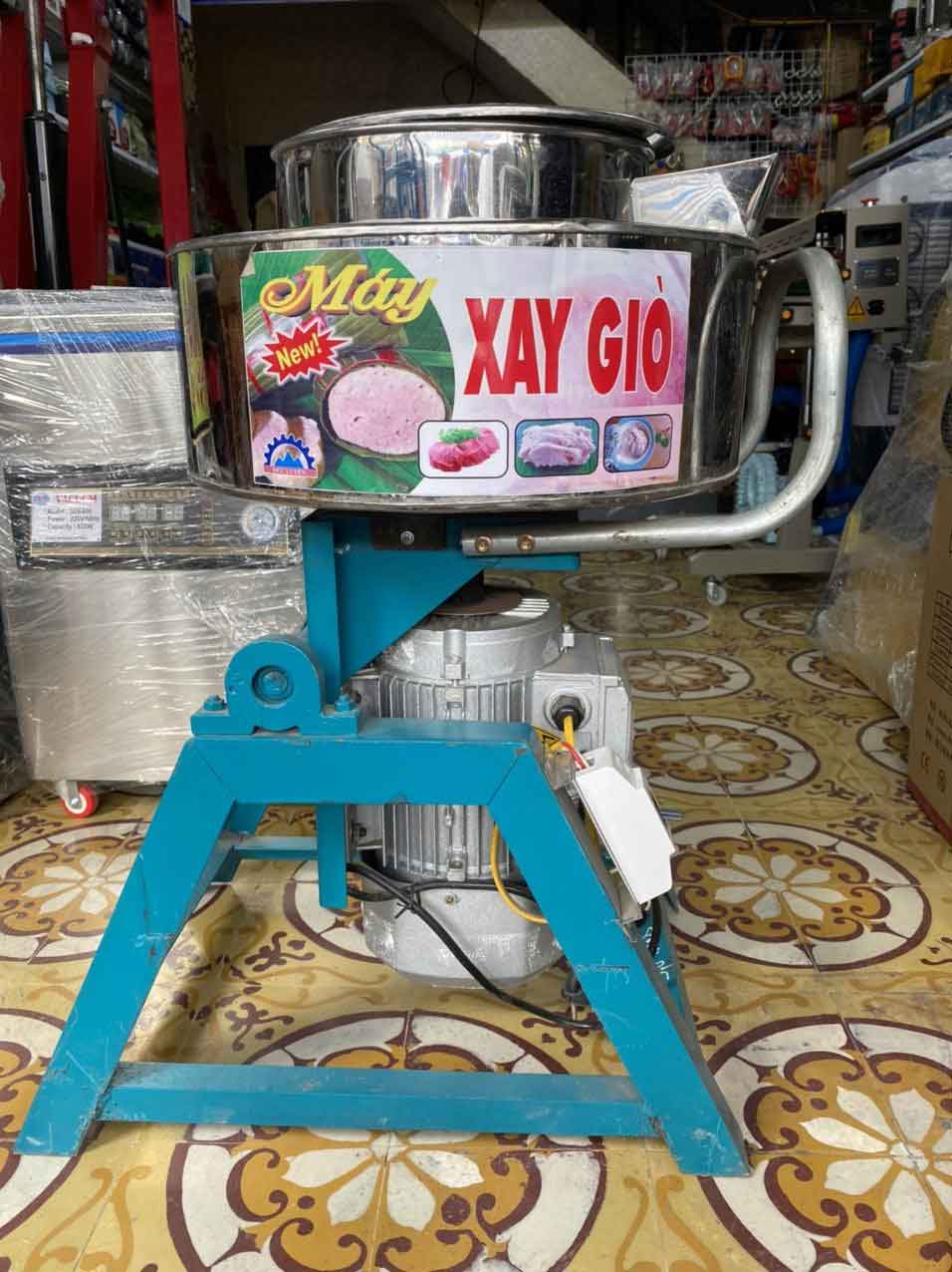 Máy xay giò chả công nghiệp