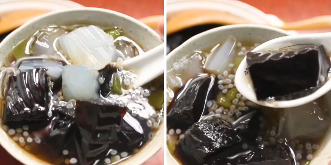 Món chè thạch vị thanh mát ngày hè