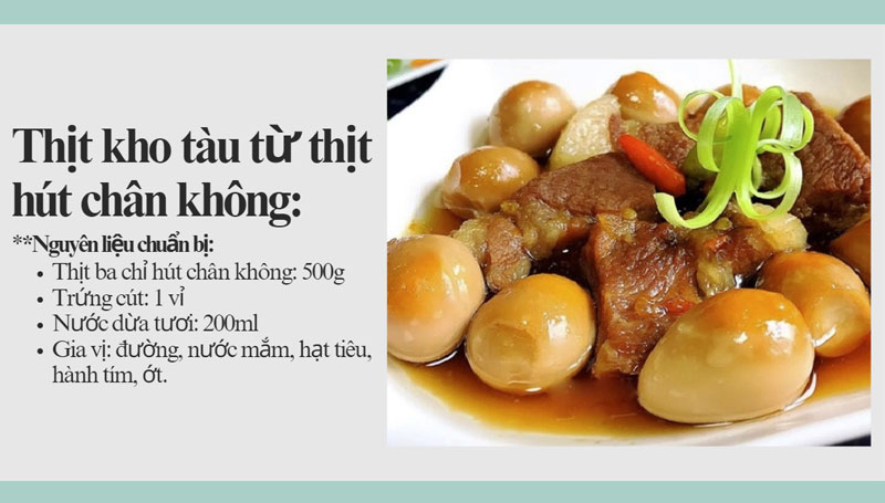 Cách làm món thịt kho tàu