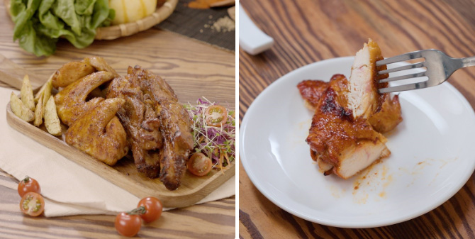 Món thịt nướng bbq đậm đà vị sốt thơm ngon