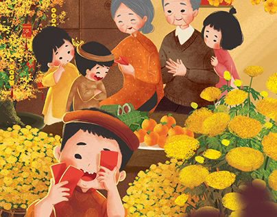 Mừng tuổi dầu xuân