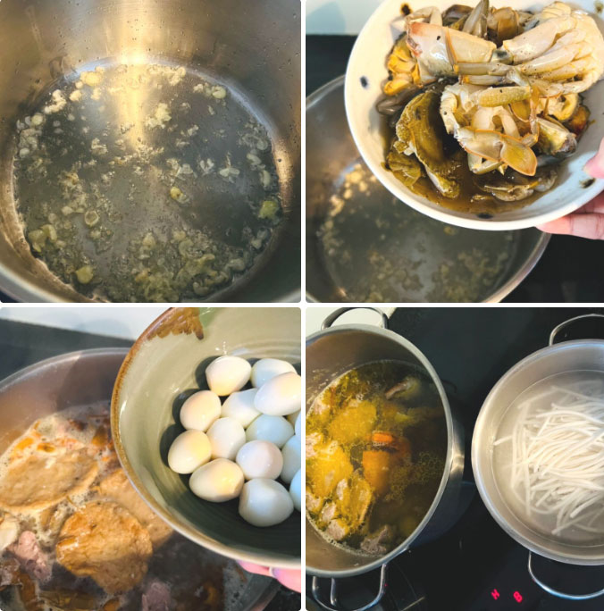 Nấu bánh canh
