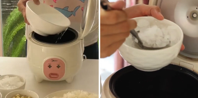 Nấu nước đường