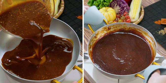 Nấu nước sốt