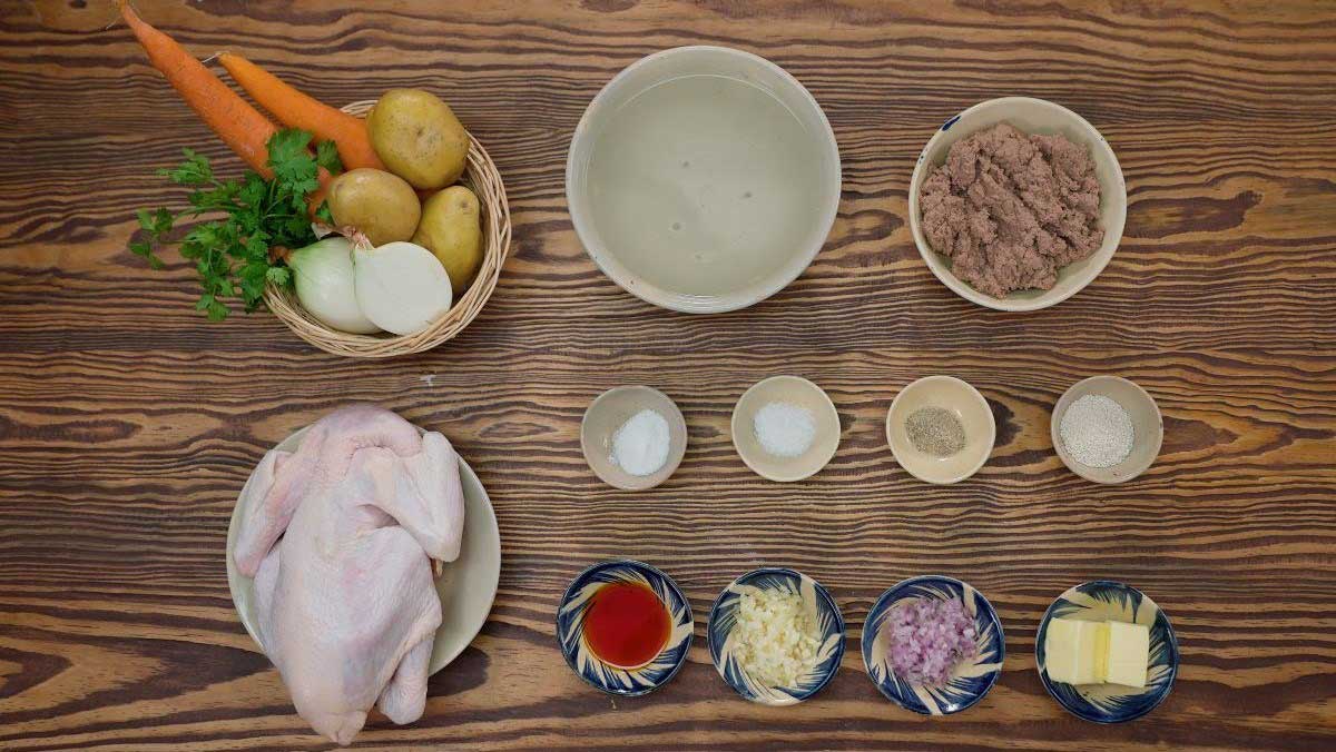 Cách làm gà nấu pate thơm lừng béo ngậy, hấp dẫn 1 Nguyên liệu làm gà nấu pate