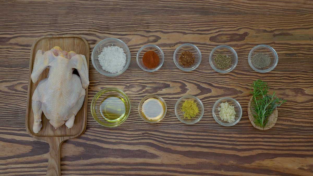 Nguyên liệu làm sốt ướp địa trung hải