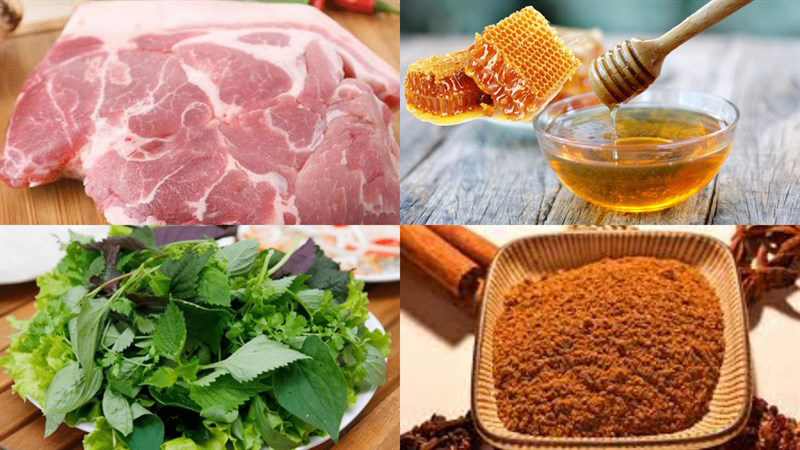 Nguyên liệu làm thịt nướng bằng chảo
