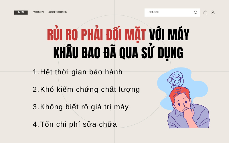 Tại sao nhiều người vẫn chọn dùng máy khâu bao cũ