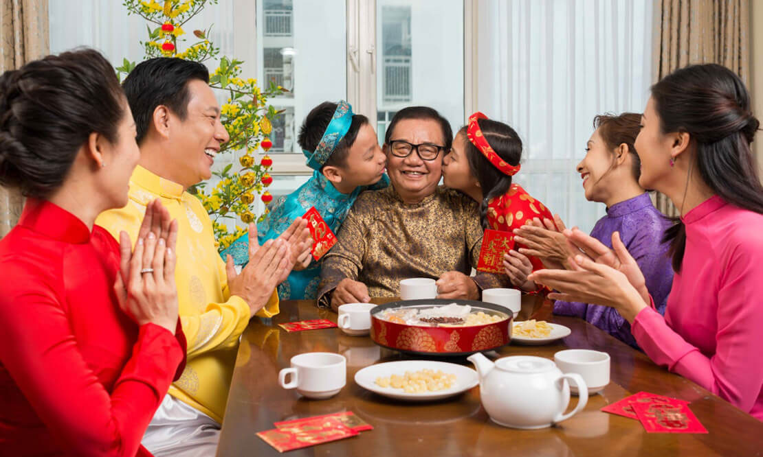 Tết Nguyên Đán được xem là sinh nhật của mọi người, cùng nhau chúc mừng tuổi mới