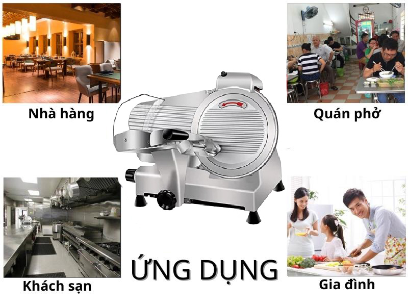 Ứng dụng của máy thái thịt