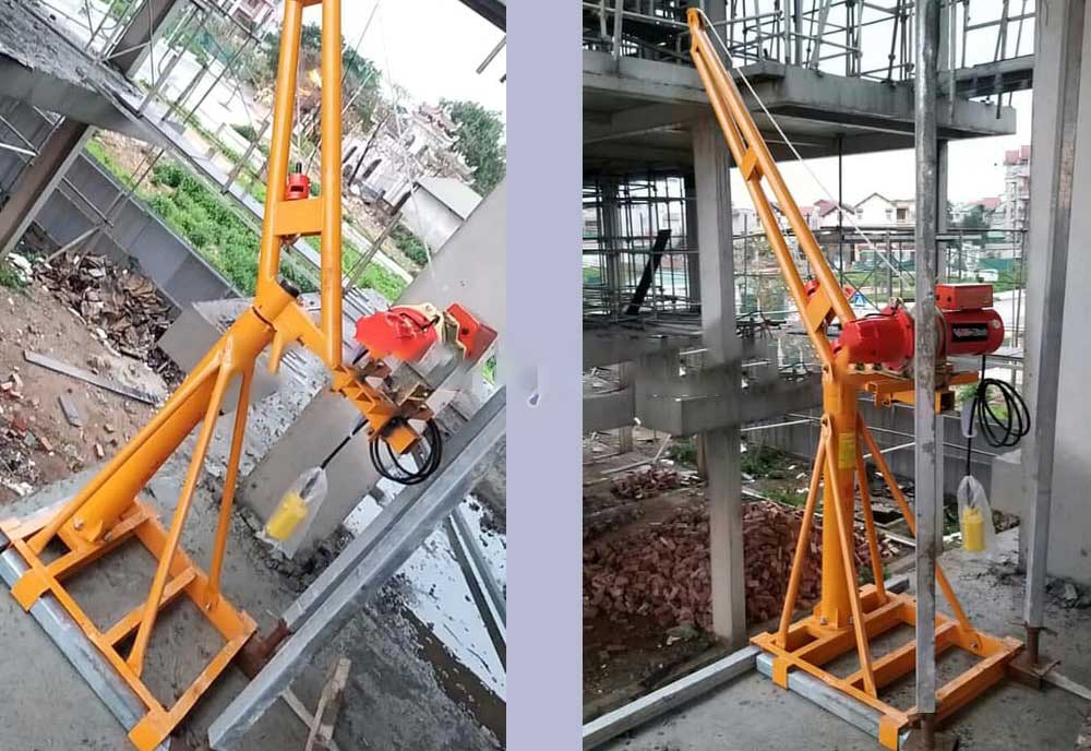 Ứng dụng tời điện 1 pha