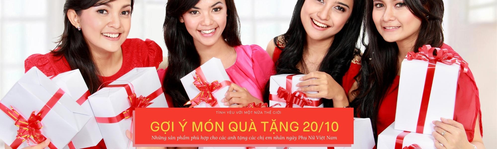 Gợi ý chọn quà 20/10