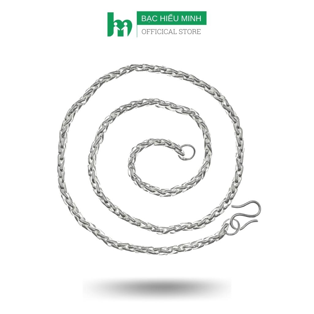 Dây Chuyền Trẻ Em Bạc Ta Hàng Chính Hãng Bạc Hiểu Minh DTE045