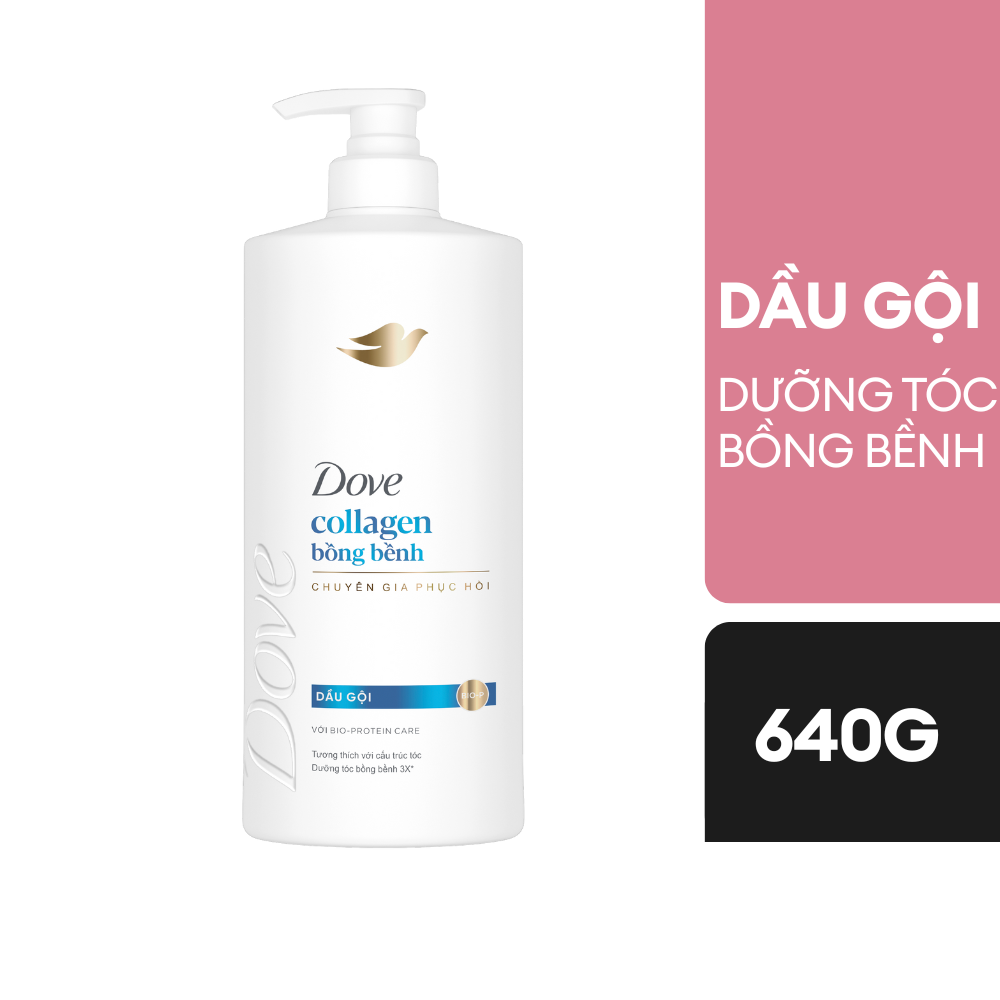 Dầu gội Dove dưỡng tóc bồng bềnh  640G