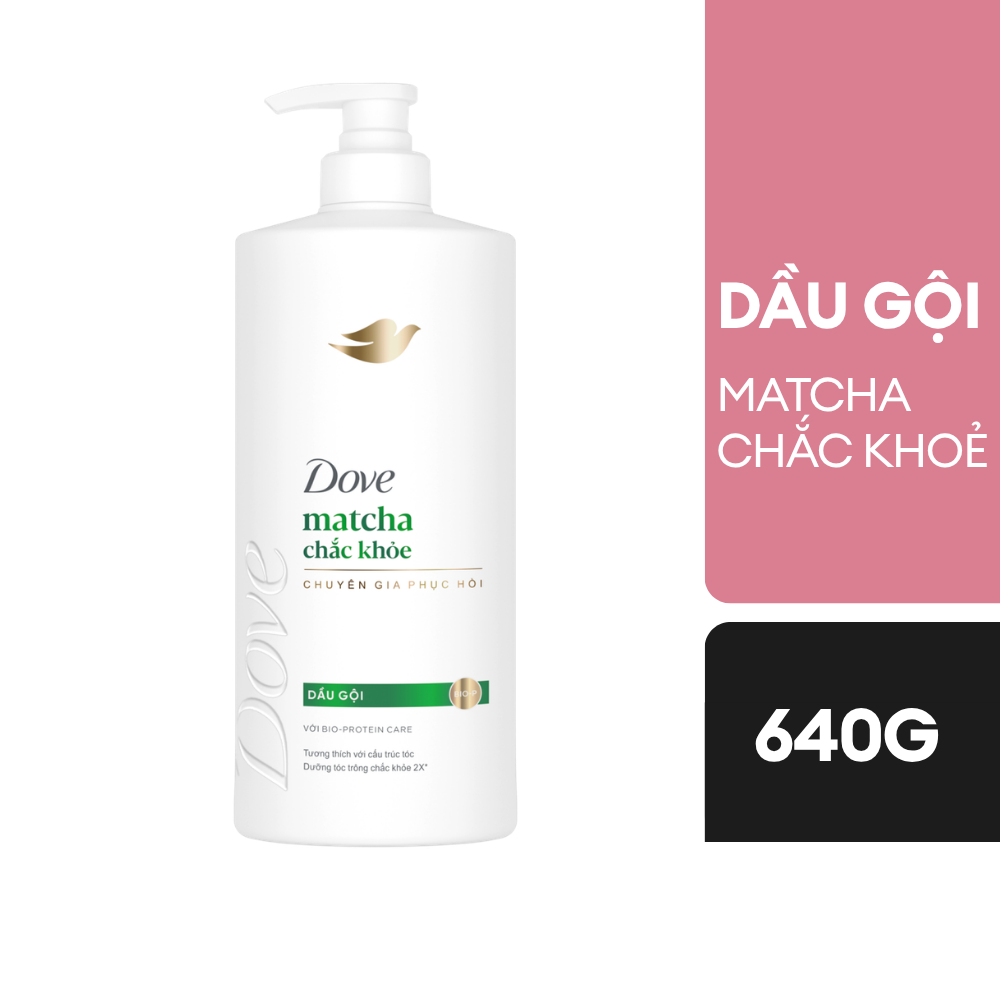 Dầu gội Dove vào nếp sống động tự nhiên hương hoa oải hương pháp và lá hương thảo 325G/ 640G
