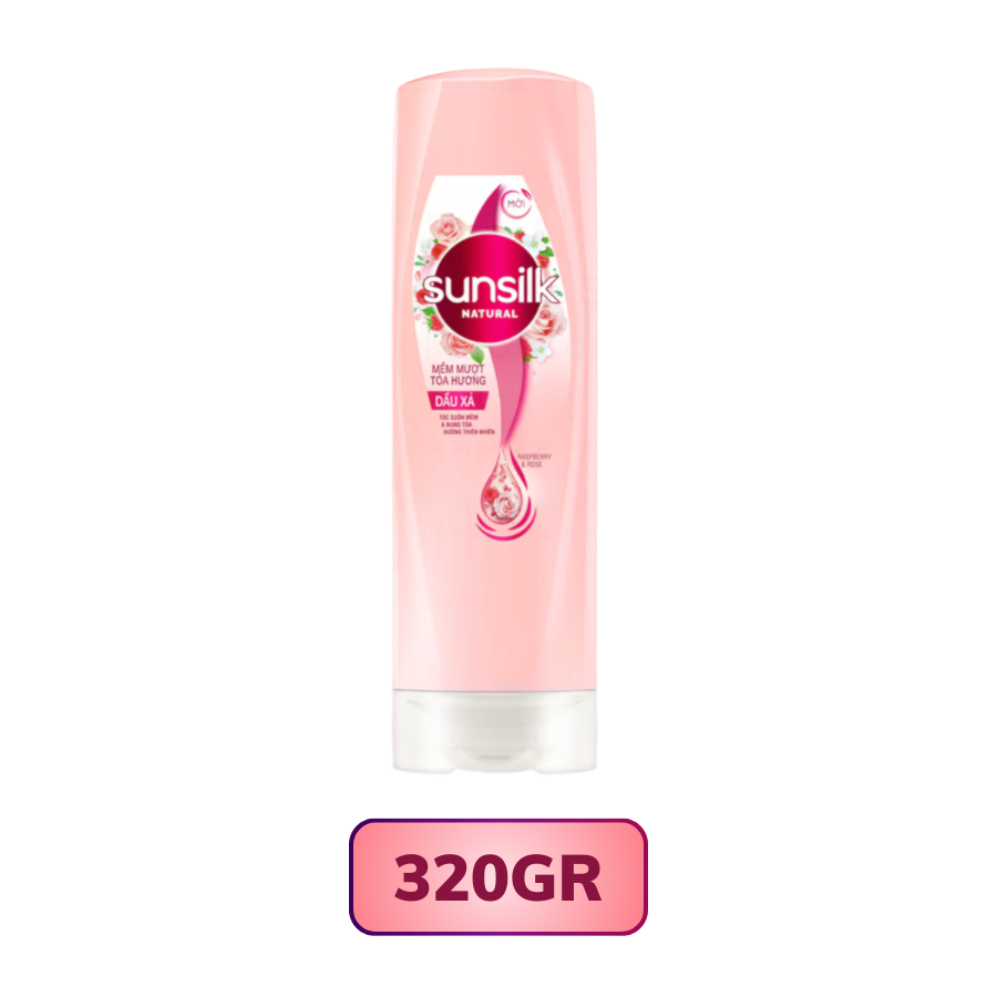 Dầu xả Sunsilk Natural Mềm Mượt Tỏa Hương  320G