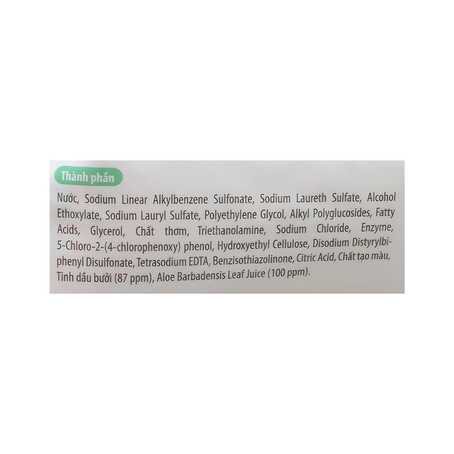 Bịch nước giặt ON1 Hương Bamboo Charcoal thơm mát