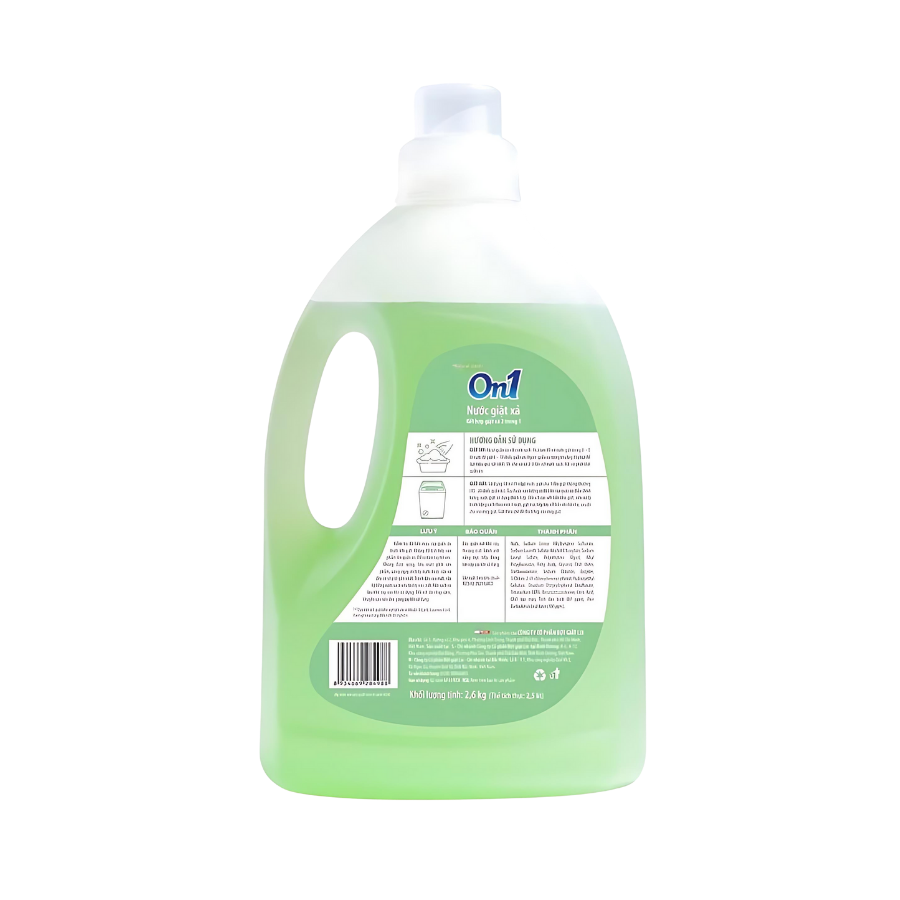 Chai nước giặt ON1 Hương Bamboo Charcoal thơm mát