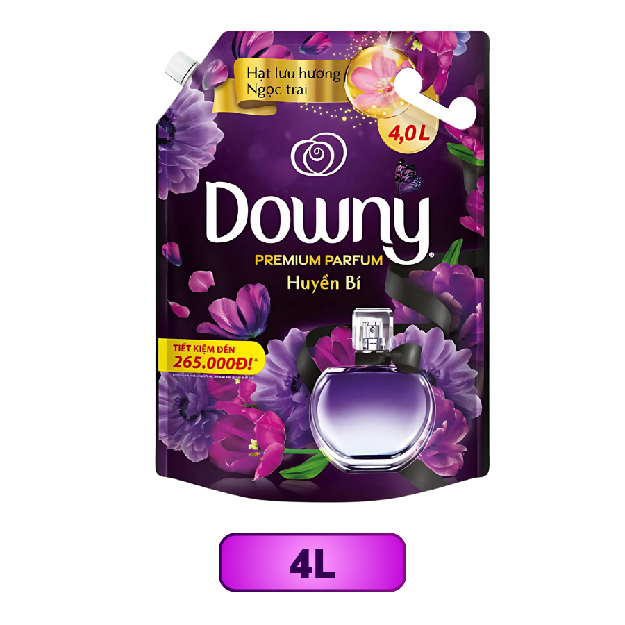 Bịch Nước Xả Vải Downy Hương Nước Hoa Huyền Bí