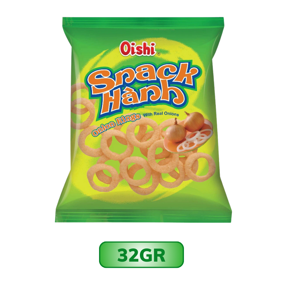 Snack hành Oishi Onion Rings 6G/12G32G/68G
