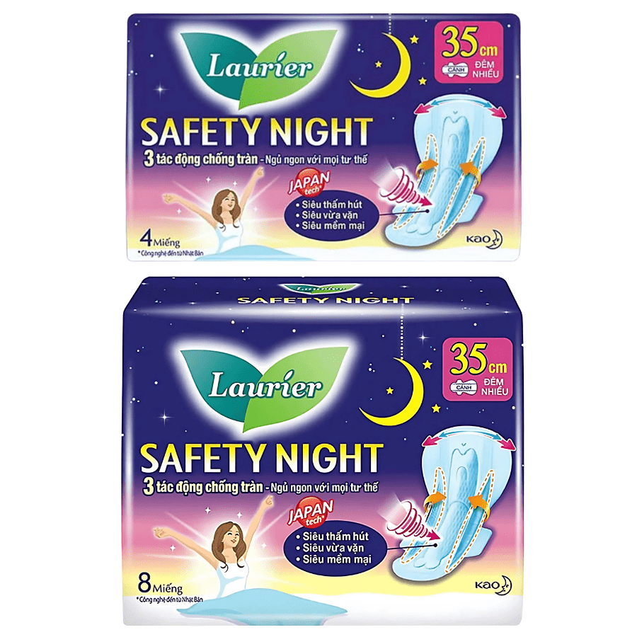 Laurier Safety Night Đêm Siêu An Toàn 35cm