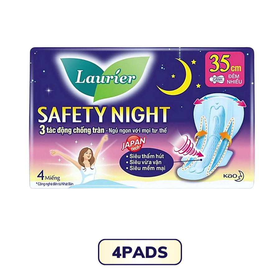 Laurier Safety Night Đêm Siêu An Toàn 35cm