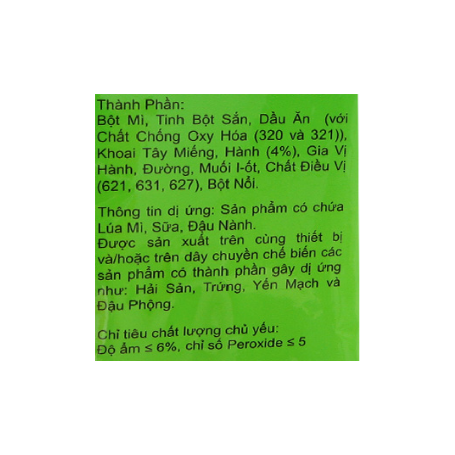 Snack hành Oishi Onion Rings 6G/12G32G/68G