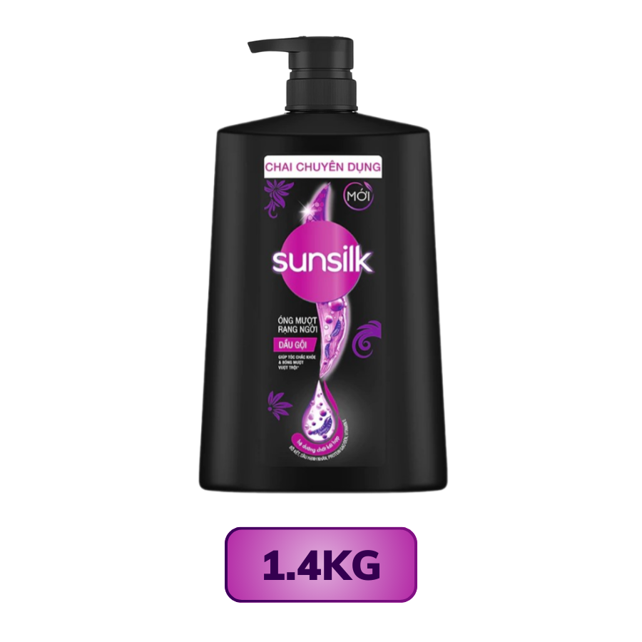 Dầu gội Sunsilk óng mượt rạng ngời 170G/ 320G/ 650G/ 900G/ 1.4KG