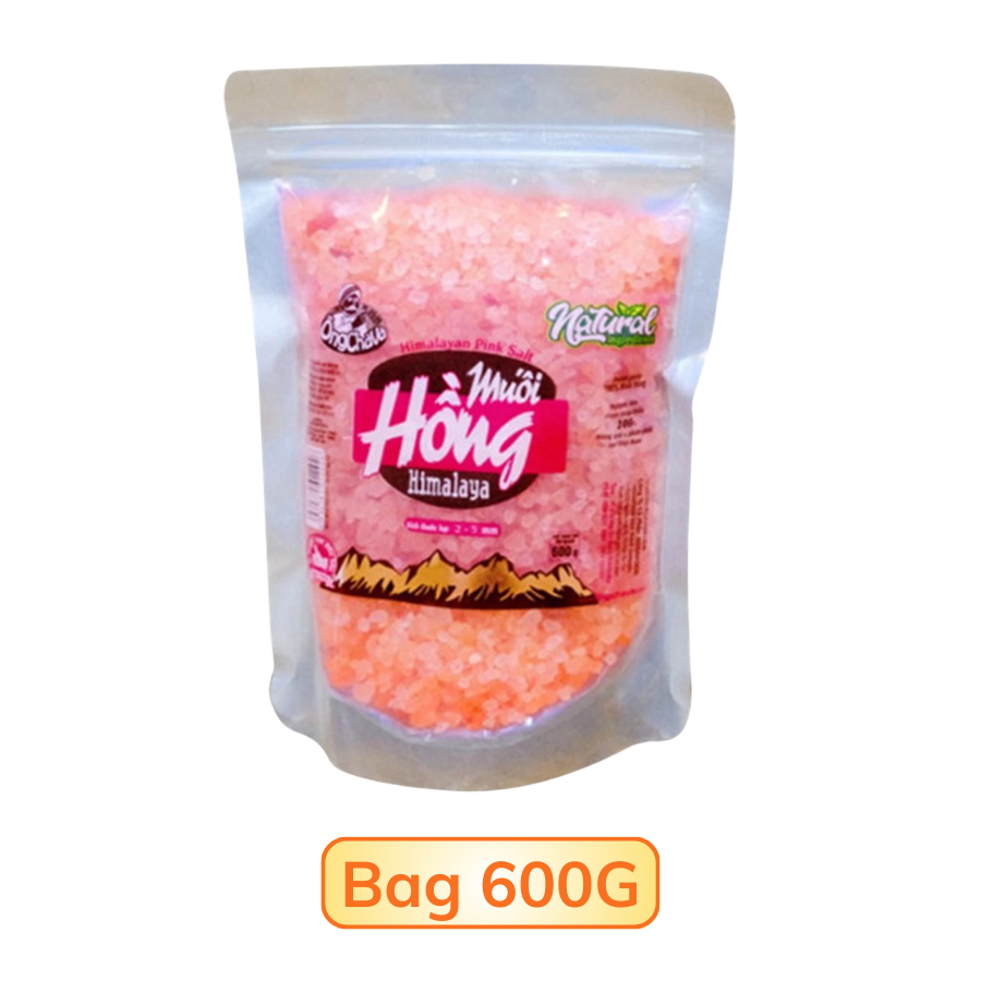 Muối Hồng Himalaya (size 2mm-5mm) 600G/325G