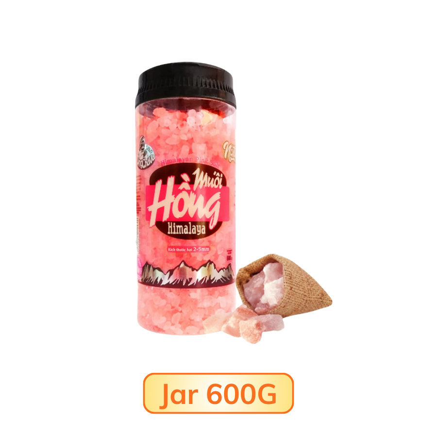 Muối Hồng Himalaya (size 2mm-5mm) 600G/325G