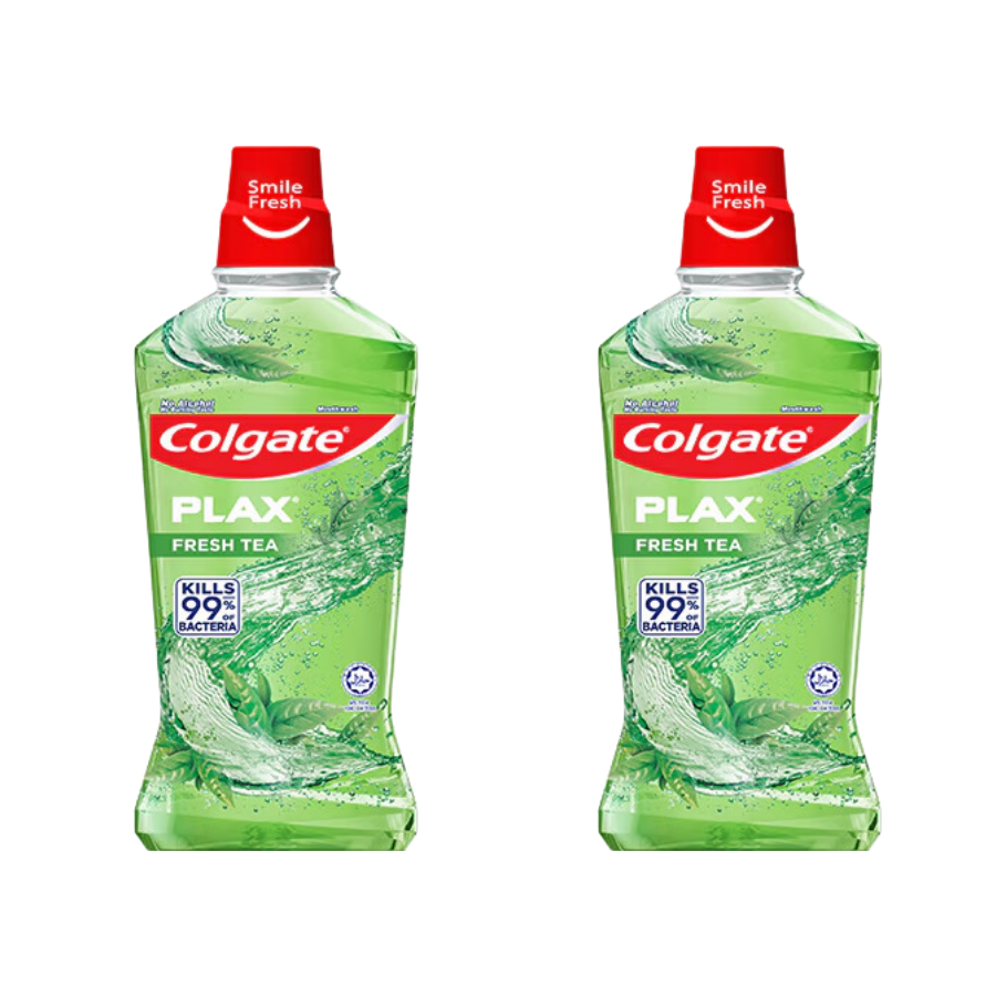 Nước Súc Miệng Hương Trà Xanh Colgate Plax Fresh Tea