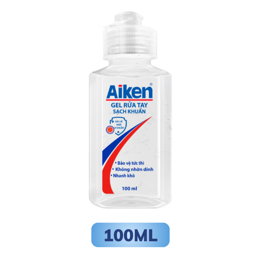 Gel rửa tay sạch khuẩn Aiken