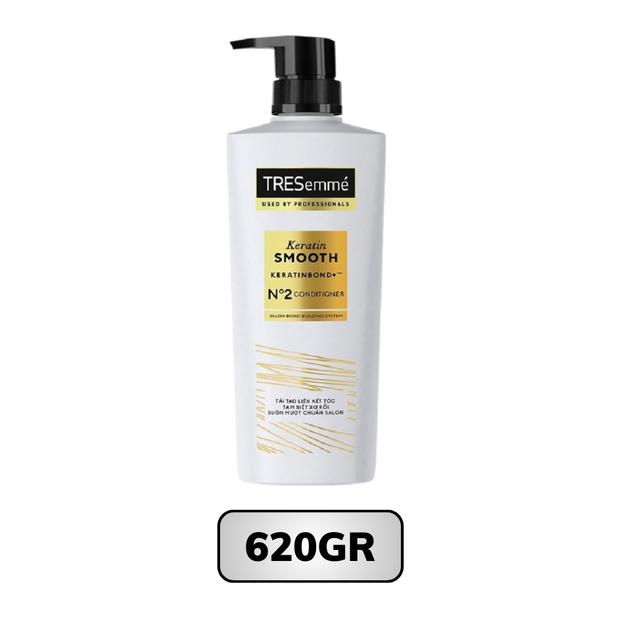 Dầu Xả TRESemmé Keratin Cho Tóc Khô Vào Nếp Suôn Mượt Chai 620G