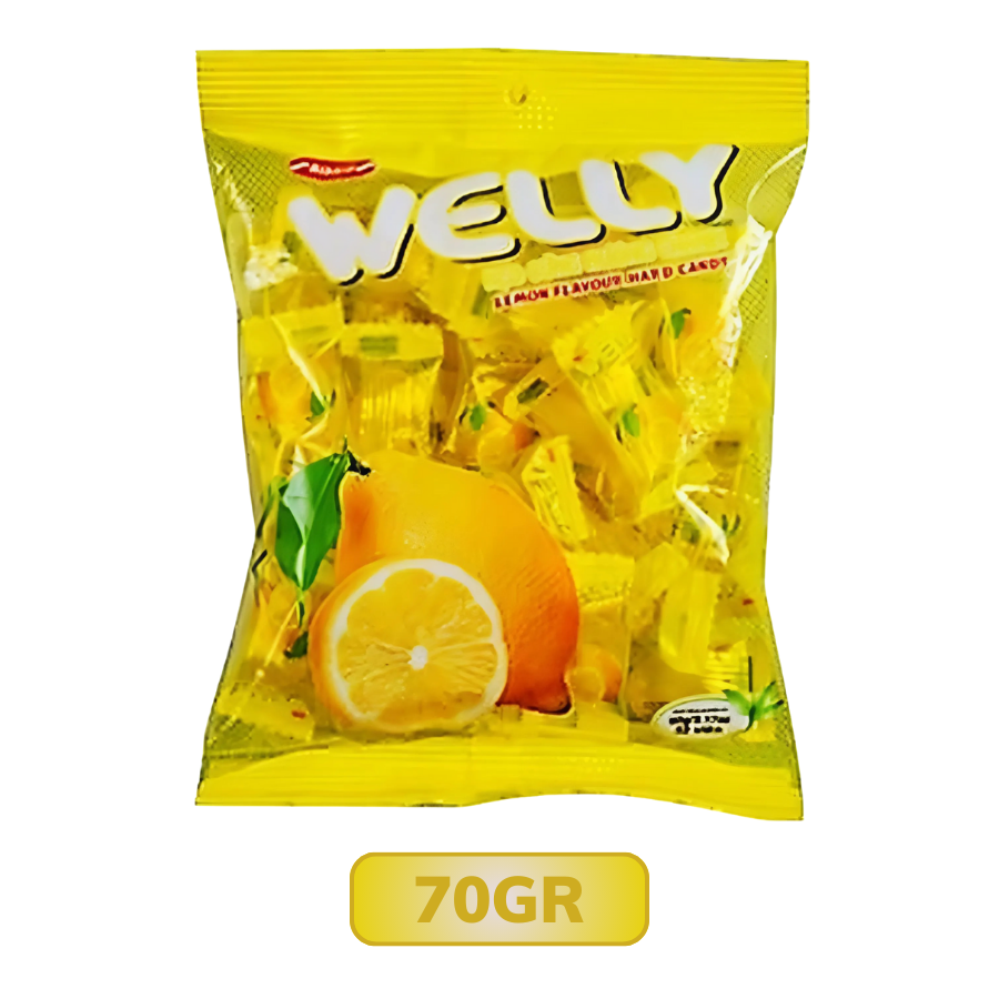 Kẹo cứng Welly Hương Chanh