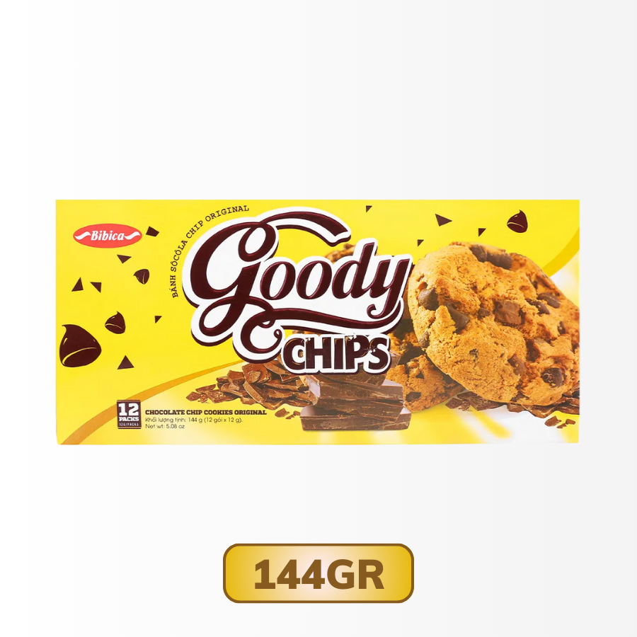 Bánh Goody Chip Socola Bibica