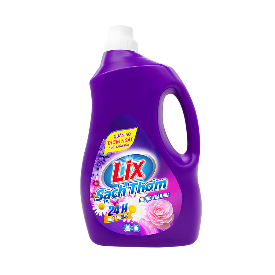 Chai nước giặt Lix hương ngàn hoa