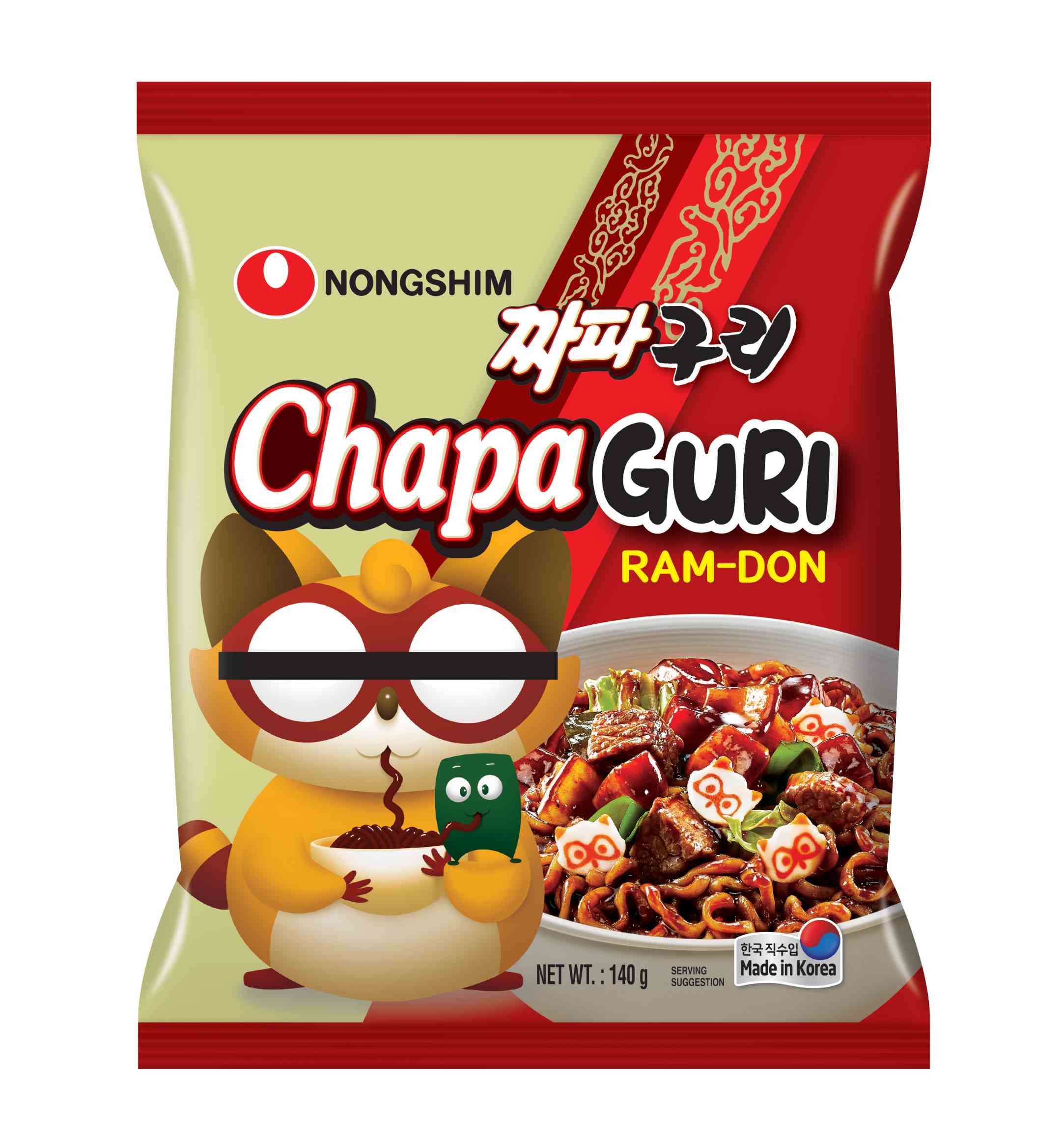 Mì Nongshim Chapaguri Hàn Quốc 140g