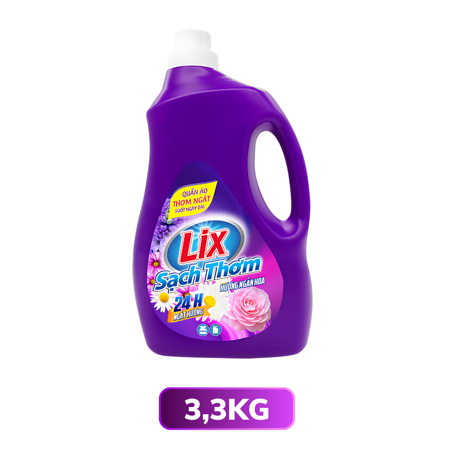 Chai nước giặt Lix hương ngàn hoa