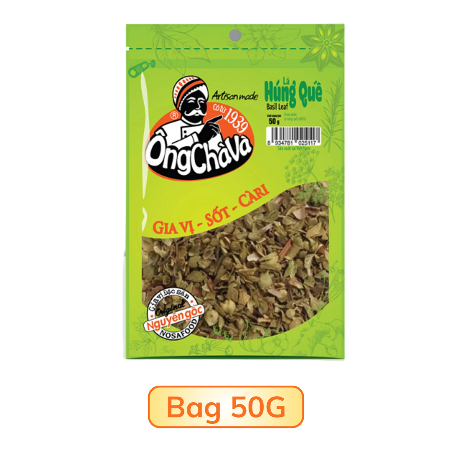 Lá Húng Quế Ông Chà Và 500G/50G/15G