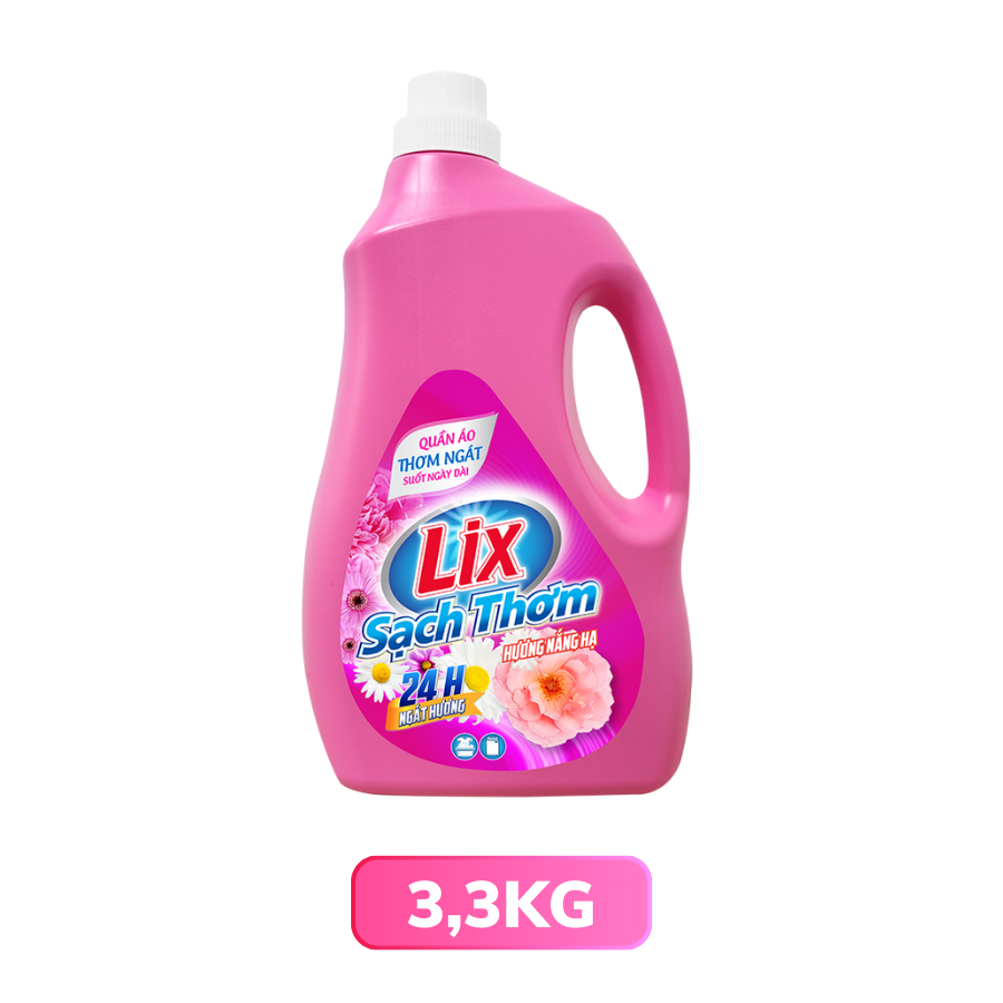 Chai nước giặt Lix hương nắng hạ