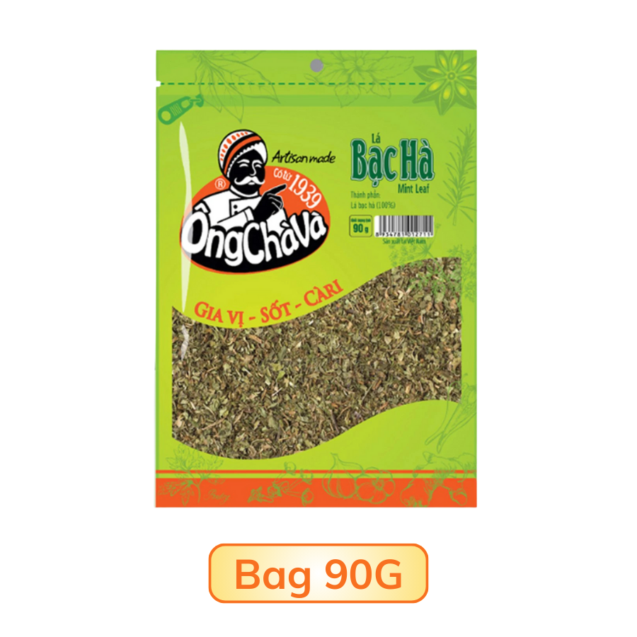 Lá Bạc Hà Ông Chà Và 500G/90G/15G